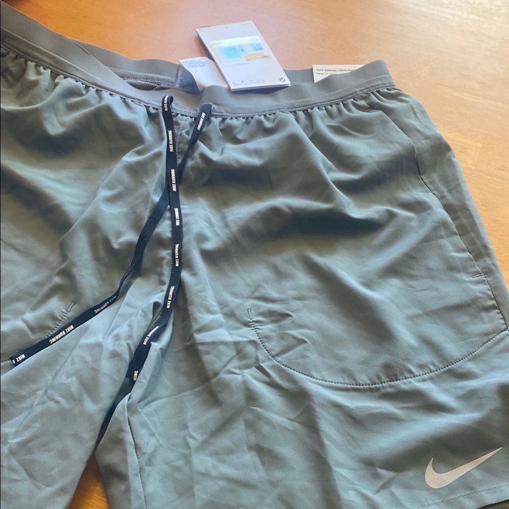 Nike Gray Athletic Shirts 7” inseam Size S